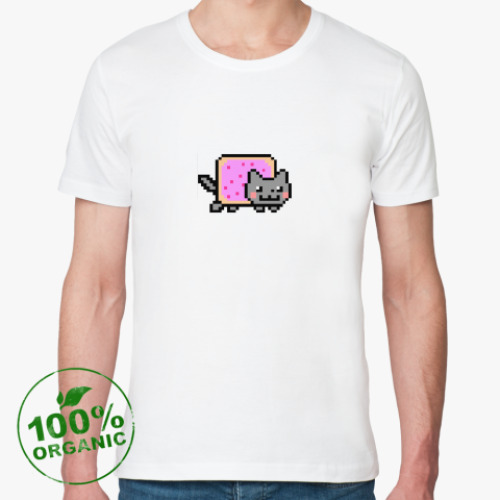 Футболка из органик-хлопка Nyan Cat
