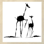 Жирафа Мама