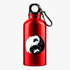 Металлическая бутылка 400 мл UV-DTF