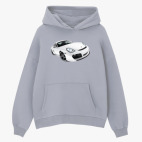 Толстовка худи оверсайз