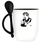 Кружка с ложкой