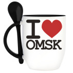 Кружка с ложкой