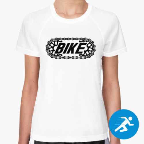 Женская спортивная футболка BIKE