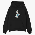 Толстовка худи оверсайз