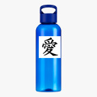 Прозрачная спортивная бутылка