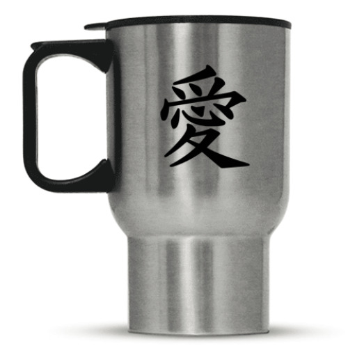 Кружка-термос с принтом иероглиф