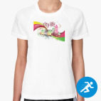 Женская спортивная футболка