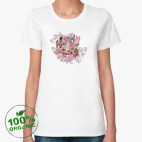 Женская футболка органик