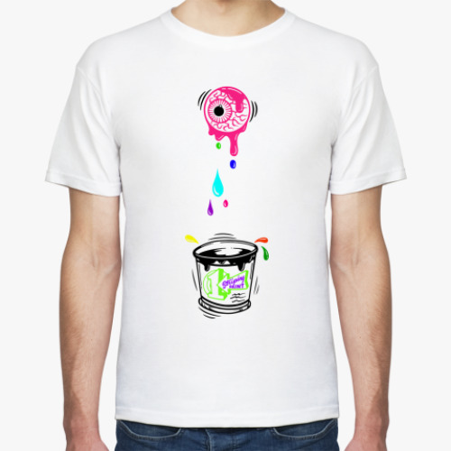 Футболка с принтом Глаз