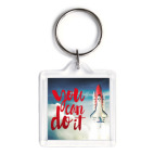 Брелок 3.9 x 3.9 см You can do it Мотиватор