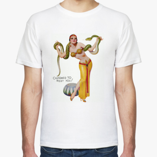 Футболка с принтом Pin-Up Girl