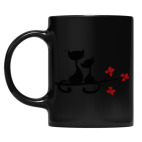 Кружка цветная UV-DTF