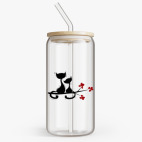 Банка с бамбуковой крышкой