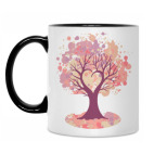 Кружка двухцветная