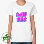 Женская футболка органик