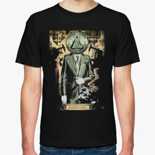 Футболка с принтом Samael's Taro (Императоръ)