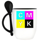 Кружка с ложкой