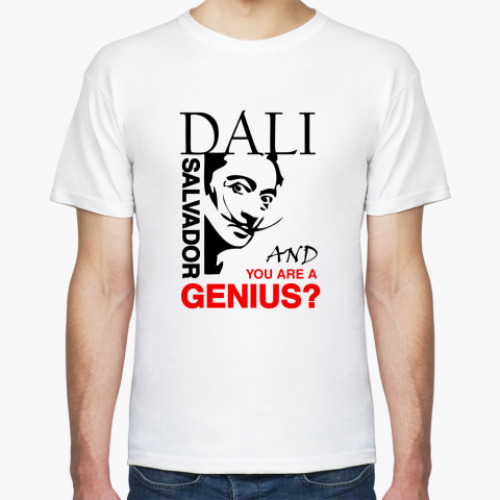 Футболка с принтом DALI