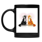 Кружка цветная UV-DTF