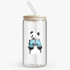 Банка с бамбуковой крышкой