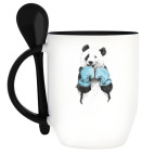 Кружка с ложкой