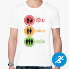 Мужская спортивная футболка