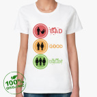 Женская футболка органик