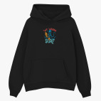 Толстовка худи оверсайз