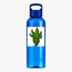 Прозрачная спортивная бутылка