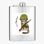 Фляжка стальная