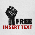 Free insert text