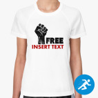 Женская спортивная футболка