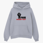 Толстовка худи оверсайз