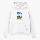 Толстовка худи оверсайз