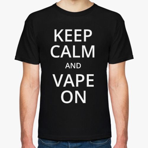 Футболка Vape - Keep Calm & Vape On