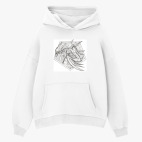 Толстовка худи оверсайз