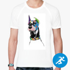 Мужская спортивная футболка