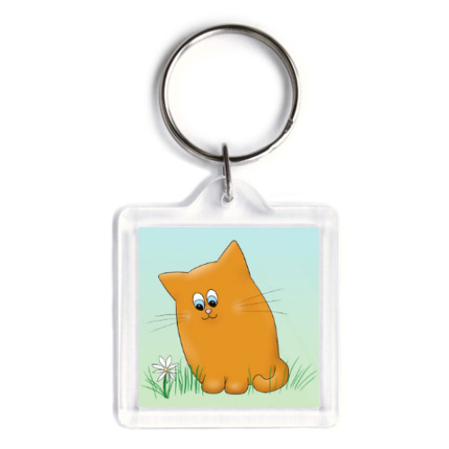 Брелок с принтом Летний Пухлик