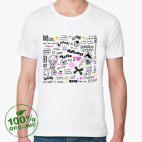 Мужская футболка органик