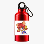 Металлическая бутылка 400 мл UV-DTF