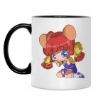 Кружка двухцветная