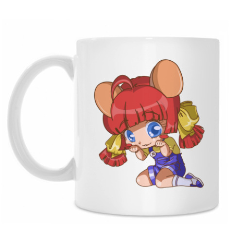 Кружка с принтом Мышка