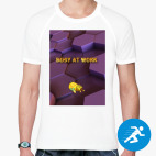 Мужская спортивная футболка