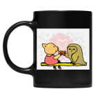 Кружка цветная UV-DTF