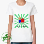 Женская футболка органик