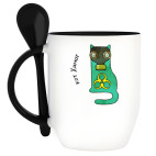 Кружка с ложкой