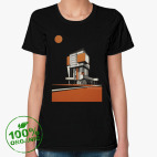 Женская футболка органик