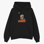 Толстовка худи оверсайз