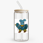 Банка с бамбуковой крышкой