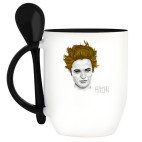 Кружка с ложкой